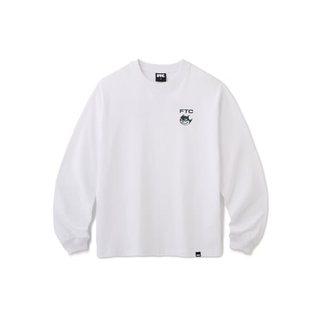 FTC | ALLEY CAT OVAL L/S TEE "WHITE" (FTC026WT07)