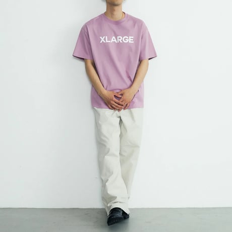 XLARGE | RHINESTONE LOGO S/S TEE(PINK)