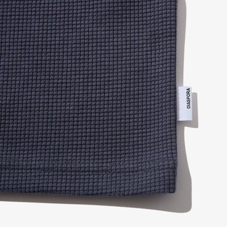 Diaspora skateboards / Dry Waffle L/S Top (Navy)