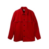 tone| Refined Wool Cruiser Jacket (RED)