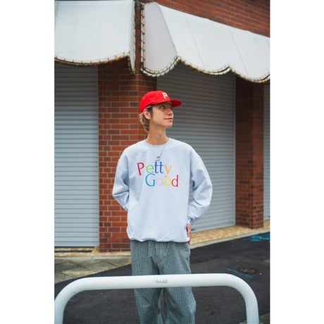 pretty good | Pre Crew Sweat -THE BE-SHARE Limited -  (ASH)