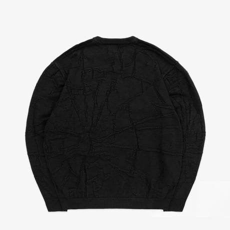 Screen Test / Fractured Edge 3D Knit (Black)