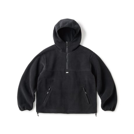 FTC | POLARTEC® FLEECE HALF ZIP HOODY "BLACK" (FTC026AWSH04)