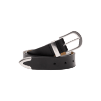 OBEY | CLASSIC LEATHER BELT (BLACK)