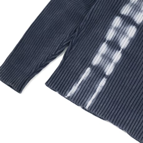 YARDSALE / TIEDYE FULL-ZIP (NAVY)