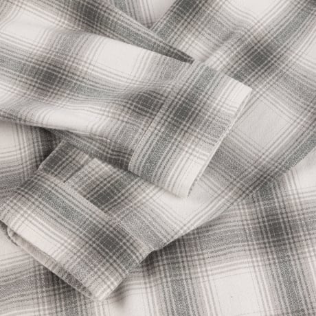 Dime / Premium Flannel Shirt (Light Gray)