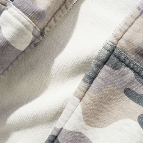 Butter Goods| Stretch Zip-Thru Hood (Camo)