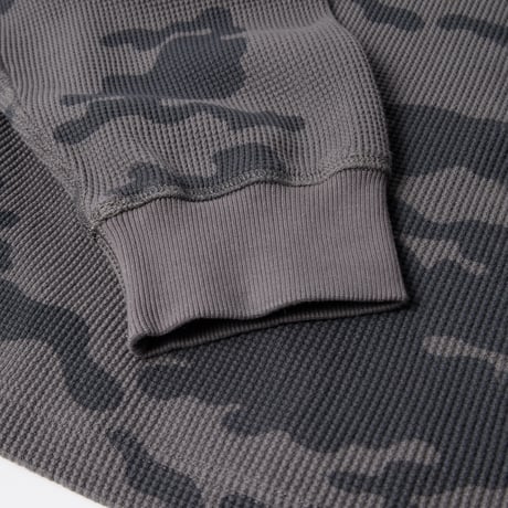 by Parra | Camo woofles long sleeve t-shirt (Grey)