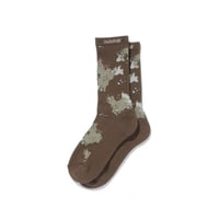 XLARGE | JACQUARD CAMO SOCKS (BEIGE)
