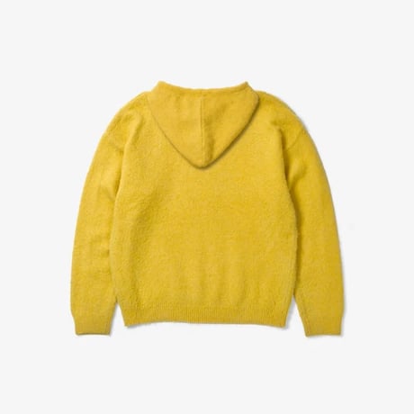 Little Yarmouth | Shetland Wool Knit Hoodie (Yellow)