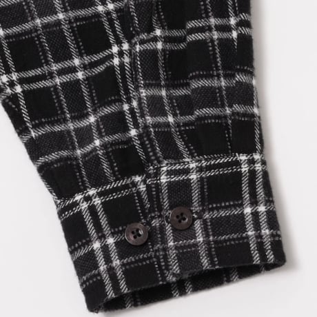 XLARGE | URBAN PLAID L/S SHIRT(BLACK)