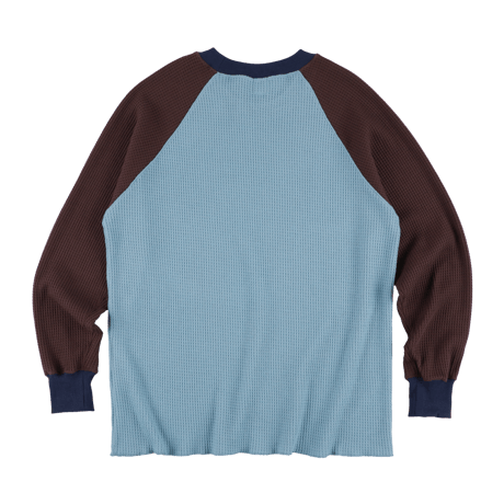 SPECIAL GUEST K.K.| Thermal L/S Tee (Light Blue/Brown)
