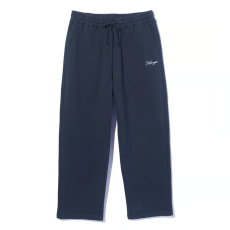 XLARGE | CURSIVE WIDE SWEAT PANTS(NAVY)