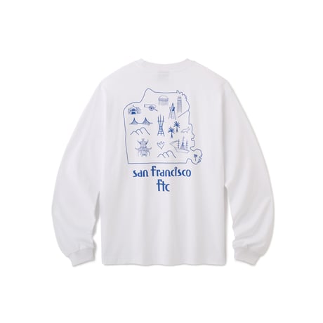 FTC | MAP L/S TEE "WHITE" (FTC026AUT09)