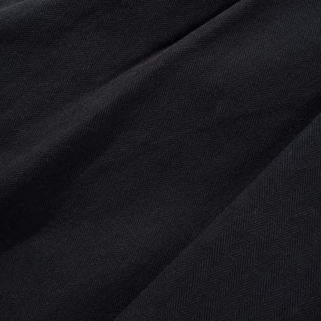 Butter Goods| Pleated Trousers (Washed Black)