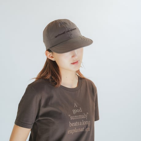Summaly | "Words" logo long bill cap (4 Color)