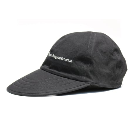 Summaly | "Words" logo long bill cap (4 Color)