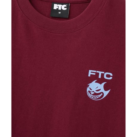 FTC | ALLEY CAT OVAL L/S TEE "BURGUNDY" (FTC026WT07)