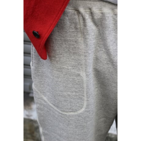 tone| Flatlock Seam Fleece Sweatpants (ASH GRAY)