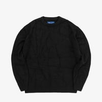 Screen Test / Fractured Edge 3D Knit (Black)