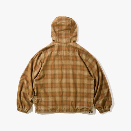 Diaspora skateboards / Hooded Corduroy Shirt (Brown)
