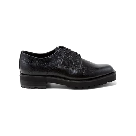 The Kenford Fineshoes | NEW CLASSIC PLAIN TOE(MENS/BLACK PAISLEY)