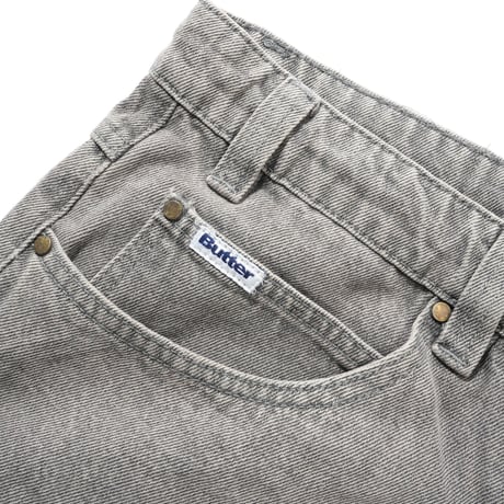 Butter Goods|Baggy Denim Jeans(Grey)