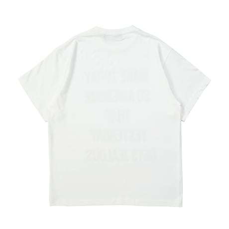 Time For Livin′ / MAKE TODAY S/S TEE (WHITE)
