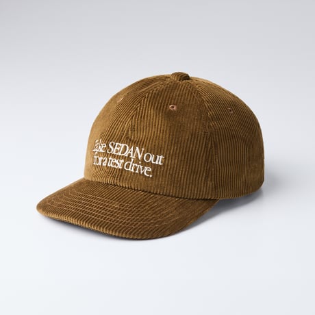 SEDAN ALL-PURPOSE|  Leather Strap Corduroy Cap(2 Color)