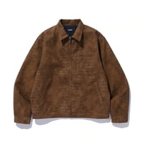 XLARGE | CROC SUEDE JACKET(BROWN)