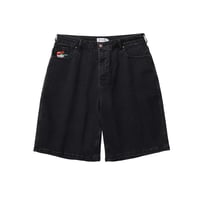 EVISEN SKATEBOARDSゑ®︎ | SUSHI DENIM SHORTS (Black)