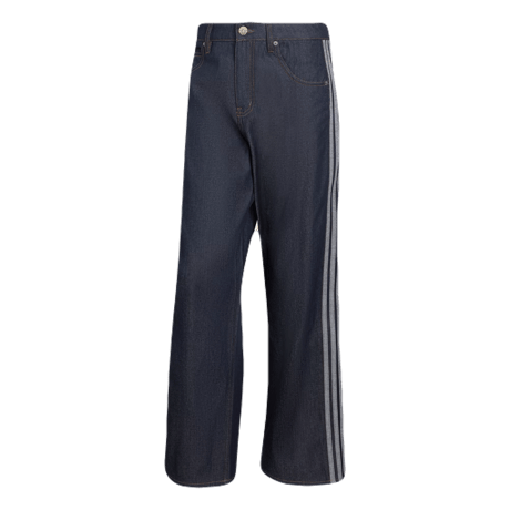 adidas originals | Firebird Adicolor Denim Jeans Mid-Rise Straight Leg (Indigo)