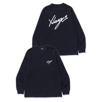 XLARGE | WAFFLE RAGLAN TOP(BLACK)