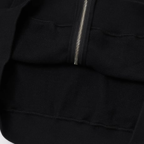 XLARGE | MULTI LOGO ZIP HOODED SWEATSHIRT(BLACK)