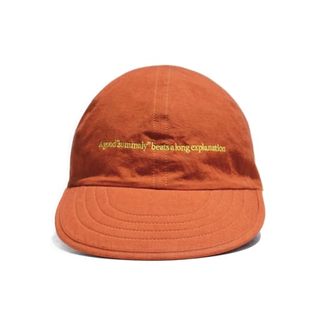 Summaly | "Words" logo long bill cap (4 Color)