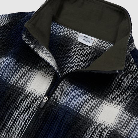VICTORIA HK / PLAID ANORAK (CYPRESS)