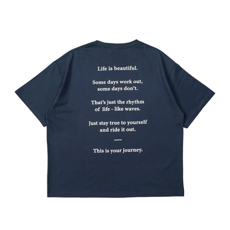 Time For Livin′ / LIFE IS SWELL S/S TEE (NAVY)