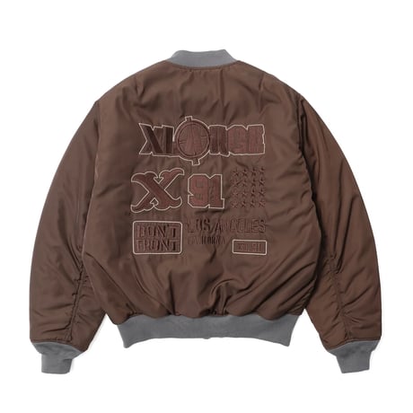 XLARGE | XL REVERSIBLE MA-1(GREY)