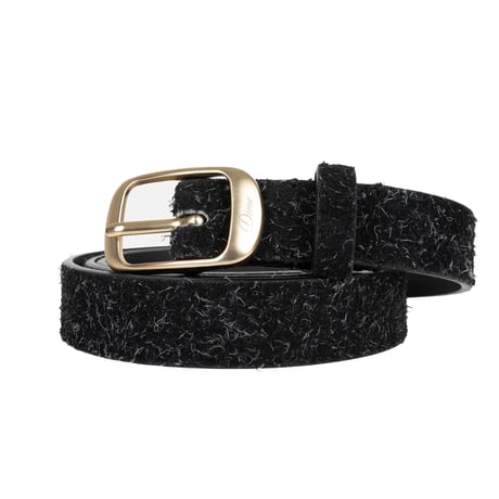 Dime / Dress Leather Belt (Shaggy Black)