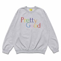 pretty good | Pre Crew Sweat -THE BE-SHARE Limited -  (ASH)