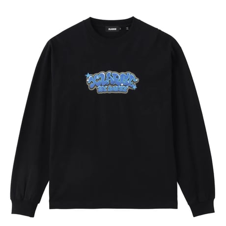 XLARGE | GRAFFITI L/S TEE(BLACK)