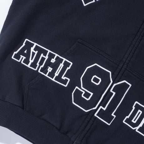 XLARGE | MULTI ZIP HOODED SWEATSHIRT(MULTI)