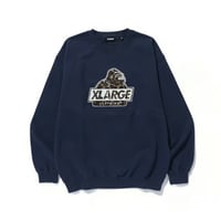 XLARGE | SLANTED OG CREWNECK SWEATSHIRT(NAVY)