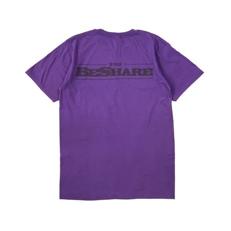 BE-SHARE | Store Logo Light Weight S/S Tee (Grape)