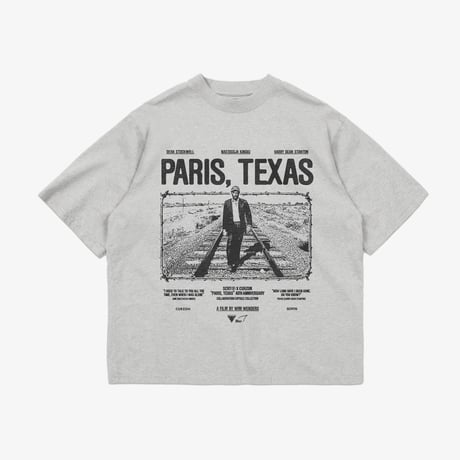 Screen Test / Paris, Texas T-Shirt (Heather Grey)