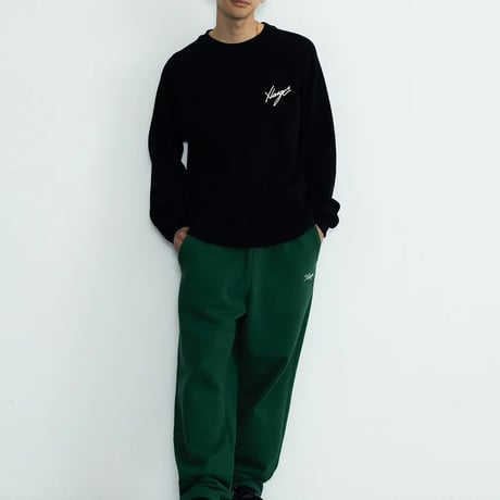 XLARGE | WAFFLE RAGLAN TOP(BLACK)