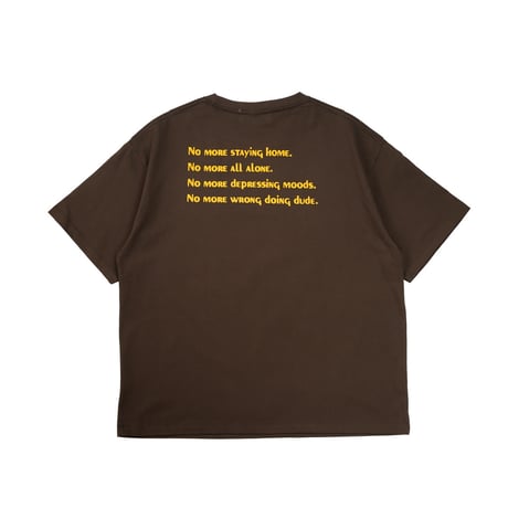 BE-SHARE | Last Night Changed It All S/S Tee (Brown)