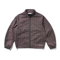 Butter Goods| Plaid Nylon Jacket (Burgundy)