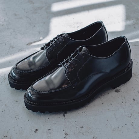 The Kenford Fineshoes | NEW CLASSIC U-MOC LACE UP SHOES (MENS/BLACK)