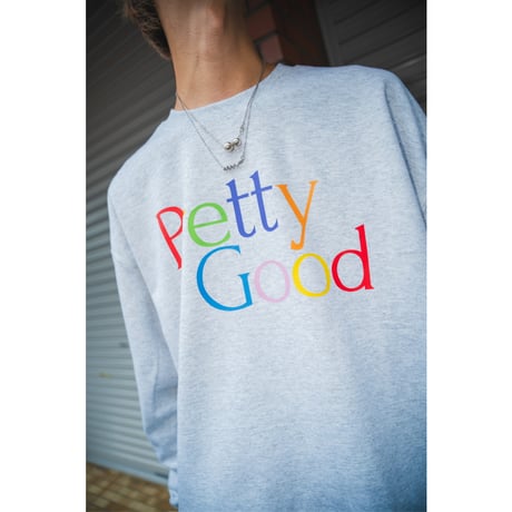 pretty good | Pre Crew Sweat -THE BE-SHARE Limited -  (ASH)